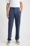 Bugatchi Soft Touch Pintuck Knit Pants In Blue