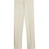 Bugatchi Soft Touch Pintuck Pants In Neutral