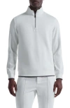 Bugatchi Soft Touch Quarter Zip In White