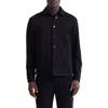 Bugatchi Soft Touch Snap-up Shirt In Black