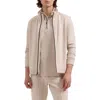 Bugatchi Soft Touch Knit Reversible Bomber Jacket In Brown