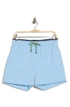 Bugatchi Solid Swim Trunks In Sky