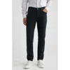 Bugatchi Stretch Cotton Pants In Black