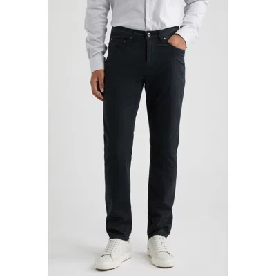 Bugatchi Stretch Cotton Pants In Black