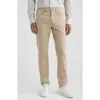 Bugatchi Stretch Cotton Pants In Brown