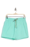 Bugatchi Swim Trunks In Mint