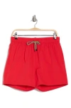 Bugatchi Swim Trunks In Pimento