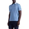 Bugatchi Three-button Performance Polo In Blue