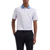 Bugatchi Three-button Performance Polo In Multi