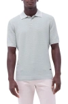 Bugatchi Tipped Contrast Collar Polo Sweater