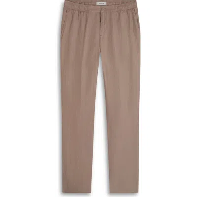 Bugatchi Tristan Drawstring Linen Pants In Sand