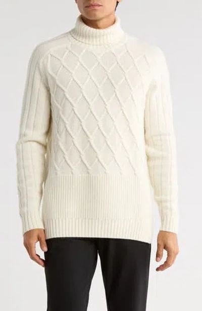 Bugatchi Turtleneck Sweater In Neutral