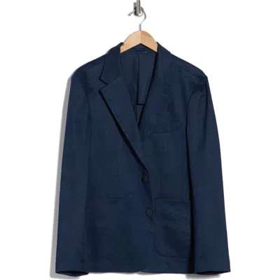 Bugatchi Two Button Blazer In Blue
