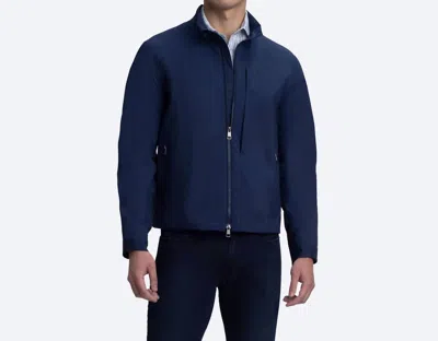 Bugatchi Uomo Water Resistant Bomber Jacket In Navy In Blue
