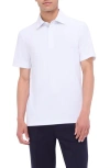 Bugatchi Upf 50+ Polo Shirt In White