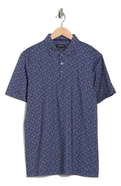 Bugatchi Victor Ooohcotton® Knit Polo In Blue
