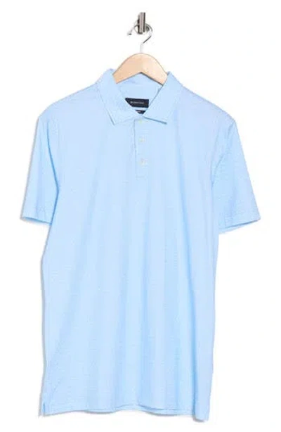 Bugatchi Victor Ooohcotton® Knit Polo In Blue