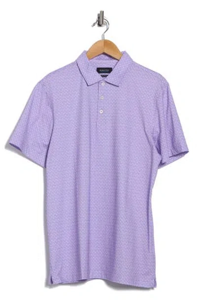 Bugatchi Victor Ooohcotton® Knit Polo In Purple