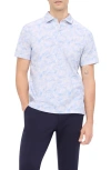 BUGATCHI BUGATCHI VICTOR OOOHCOTTON® LEAF PRINT POLO