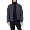 Bugatchi Water Repellent Bomber Jacket In Black
