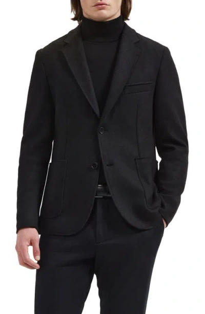 Bugatchi Wool Blend Blazer In Black