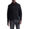 Bugatchi Wool Blend Zip Cardigan In Gray