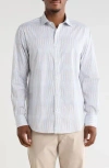 Bugatchi Woven Button Up Shirt In Multi