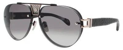 Bugatti 05 Unisex Sunglasses 62-13-147 Titanium In Black