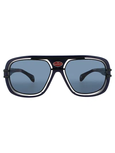 Bugatti 07 Sunglasses In Gry/bk - Grey/black - Grey Gradient