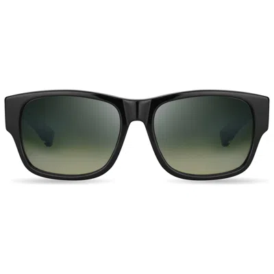 Bugatti 12bk Gradient Tinted Lens Sunglasses In Black