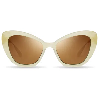 Bugatti 39bne Cat-eye Sunglasses In Neutral