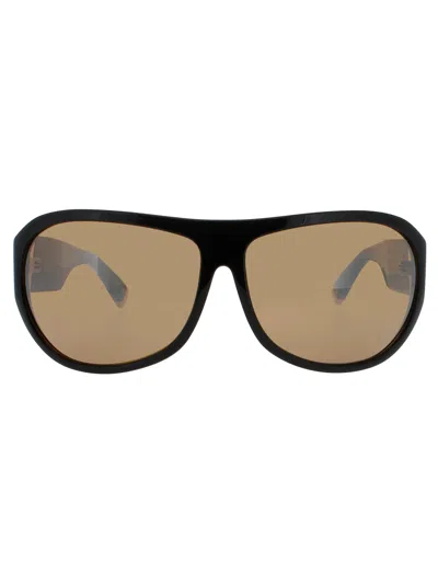 Bugatti 43 B Sunglasses In Bk - Black - Brown