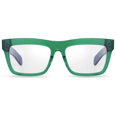 Bugatti 44bgnrx Crystal Green Eyeglasses