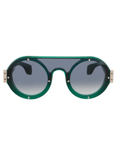Bugatti 47 Sunglasses In Bgn - Bottle Green - Smoke