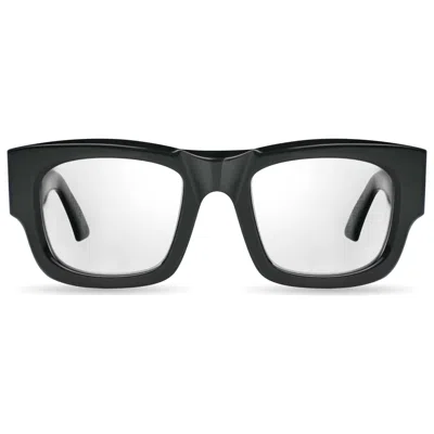 Bugatti 48mbkrx Matte Black Wayfarer-style Sunglasses