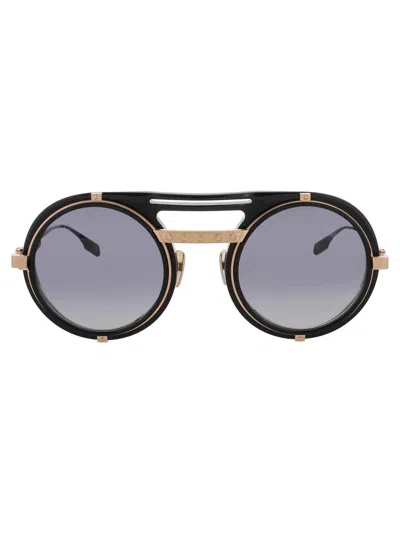 Bugatti 52 Sunglasses In Bk/mrg - Matte Gunmetal/rose Gold - Smoke