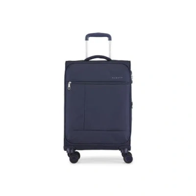 Bugatti Amsterdam Softside Carry-on Luggage With Expansion In Navy