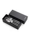 Bugatti Ares Stainless Steel 24-piece Cutlery Set In Grey