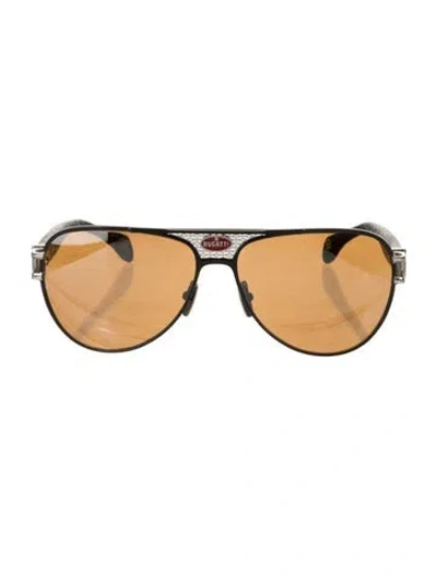 Pre-owned Bugatti Aviator Tinted Sunglasses In Multi