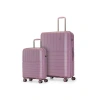 Bugatti Bridgetown 2-piece Hardside Luggage Set With Tsa Lock In Orchid
