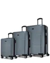 Bugatti Brussels Expandable 3pc Luggage Set In Multi