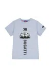 Bugatti Car-motif Graphic T-shirt In Blue