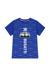 Bugatti Car-print T-shirt In Blue