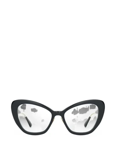 Bugatti Cat-eye Frame Glasses In Black