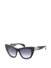 Bugatti Cat-eye Gradient Sunglasses In Blue