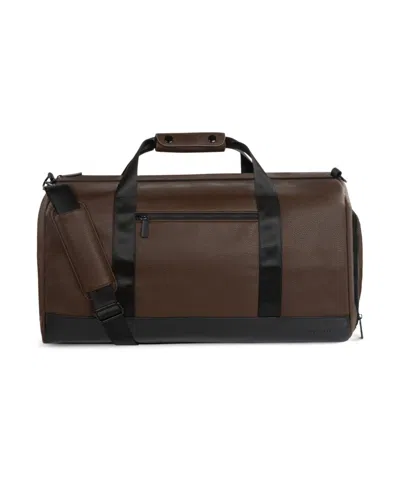 Bugatti Central 10.6" Duffle Bag In Brown