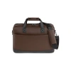 Bugatti Central Briefcase In Brown