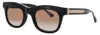 Bugatti Rectangular Acetate Sunglasses In Black