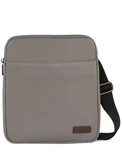 Bugatti Contrast Crossbody In Grey