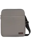 Bugatti Contrast Crossbody In Grey